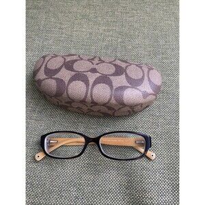 Coach HC 6001 Emily 5055 Eyeglass Frames Only  Dark Tortoise Brown W/Case